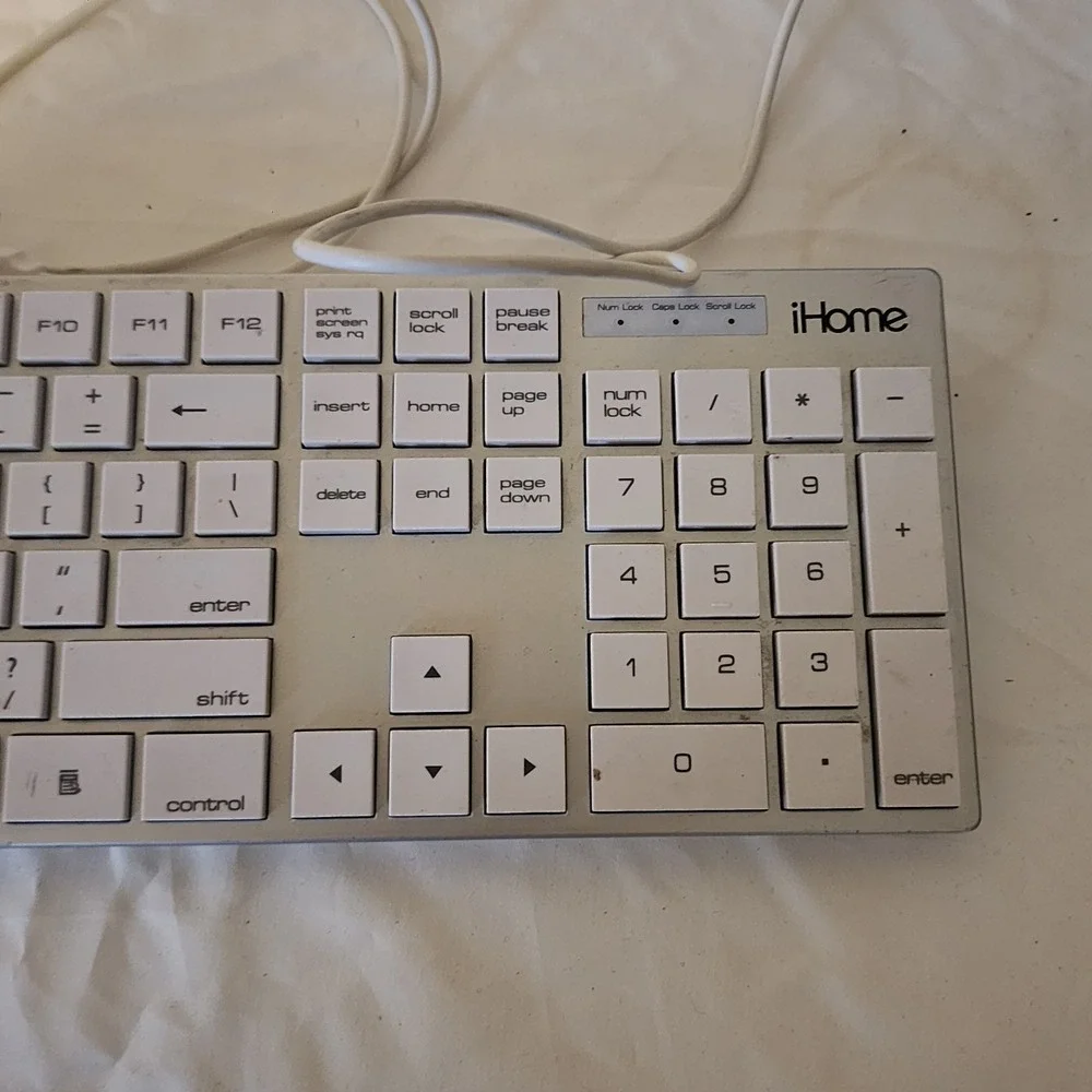 iHome IMAC-K121S Full Size Mac Keyboard USB